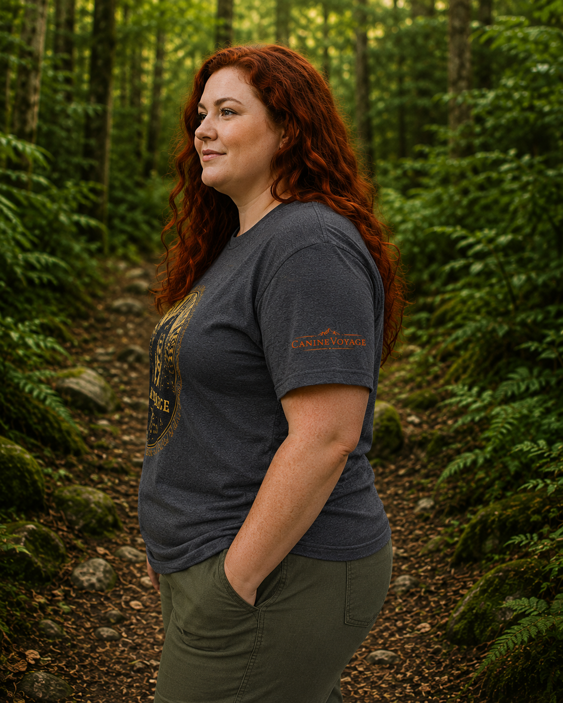 Wander Together T-Shirt — Border Collie