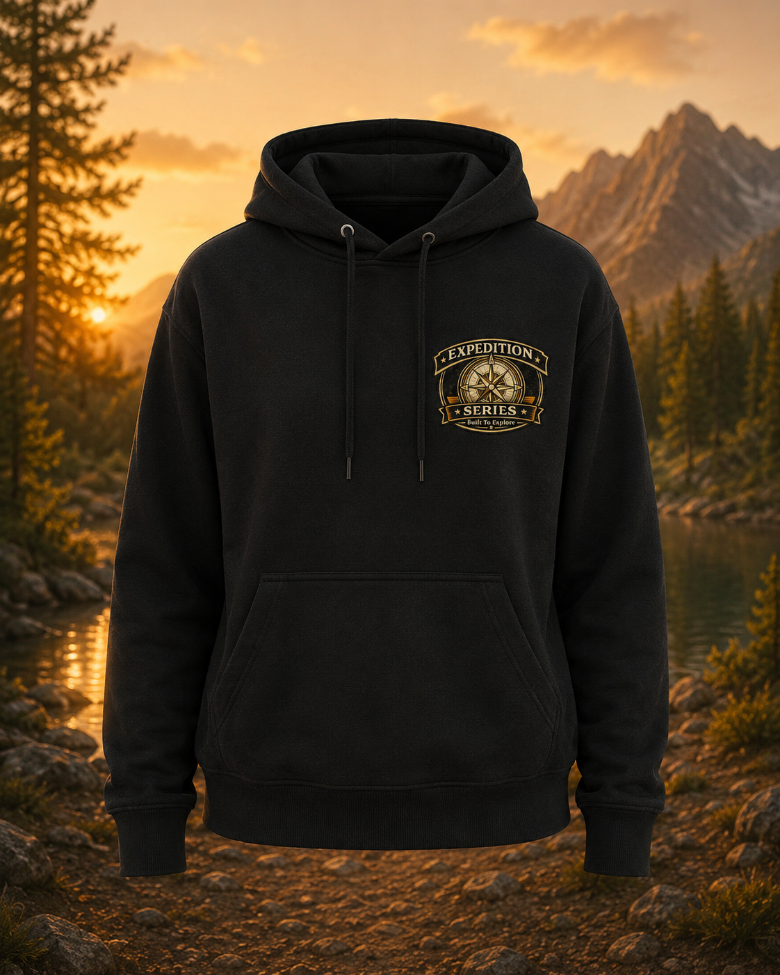 Summit Explorer Hoodie — Border Collie